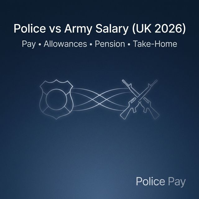 Police vs Army Salary (UK 2026) — Pay, Allowances, Pension & Real ...