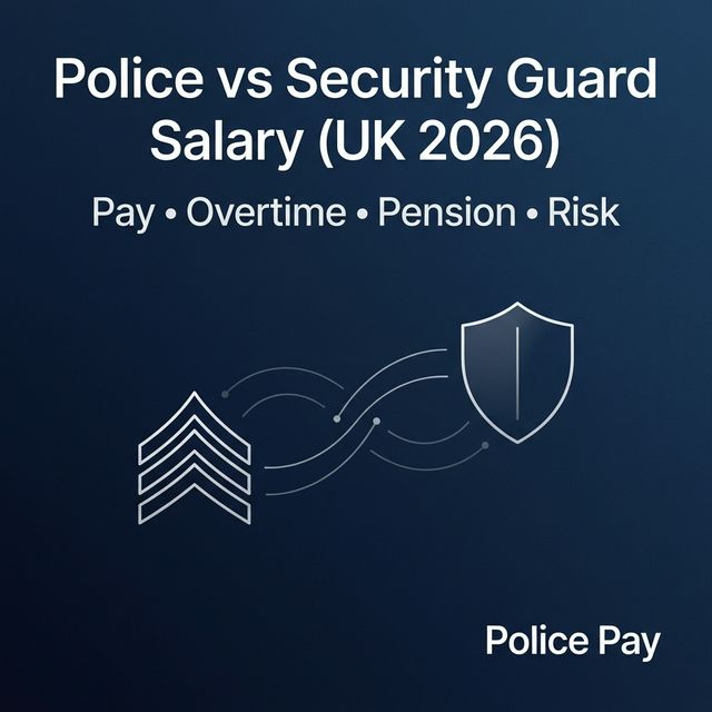 Police vs Security Guard Salary (UK 2026) — Pay, Overtime, Pension ...